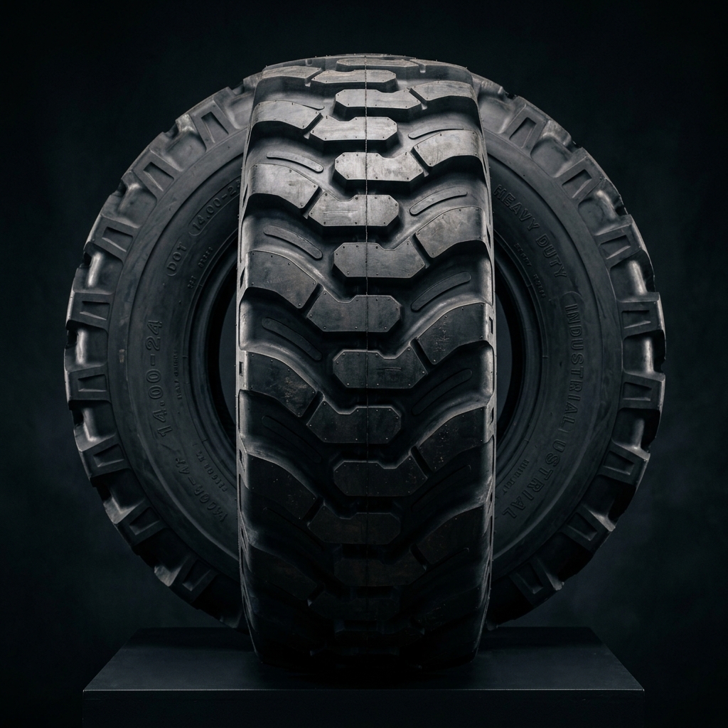 Heavy duty pneumatic industrial tire